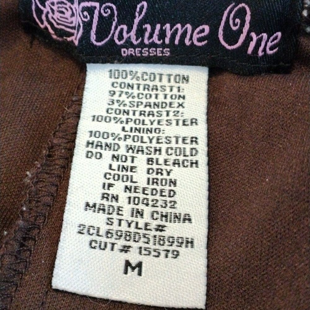 Volume One Chocolate Sundress - Picture 7 of 9